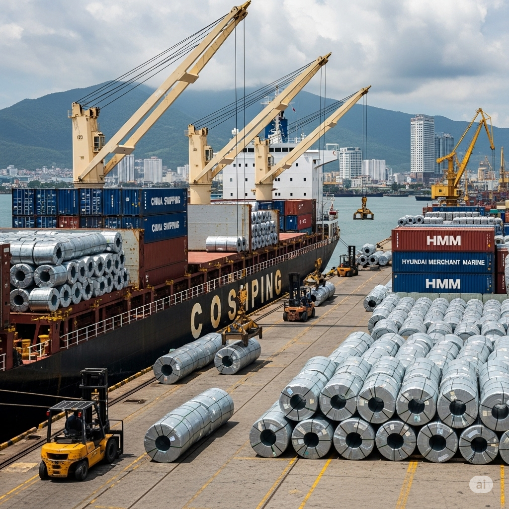 Bộ C&ocirc;ng Thương &aacute;p dụng thuế chống b&aacute;n ph&aacute; gi&aacute; th&eacute;p mạ từ Trung Quốc v&agrave; H&agrave;n Quốc